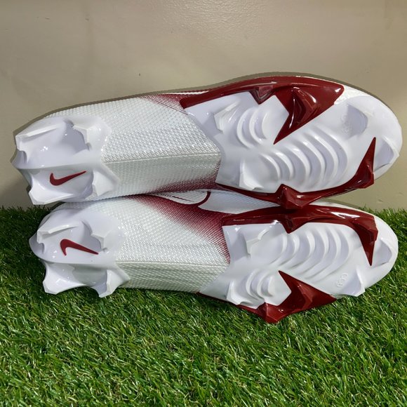 Nike Vapor Edge Pro 360 PE Football Cleats White Red CV6345-105 Men Size 15 NEW main image 7